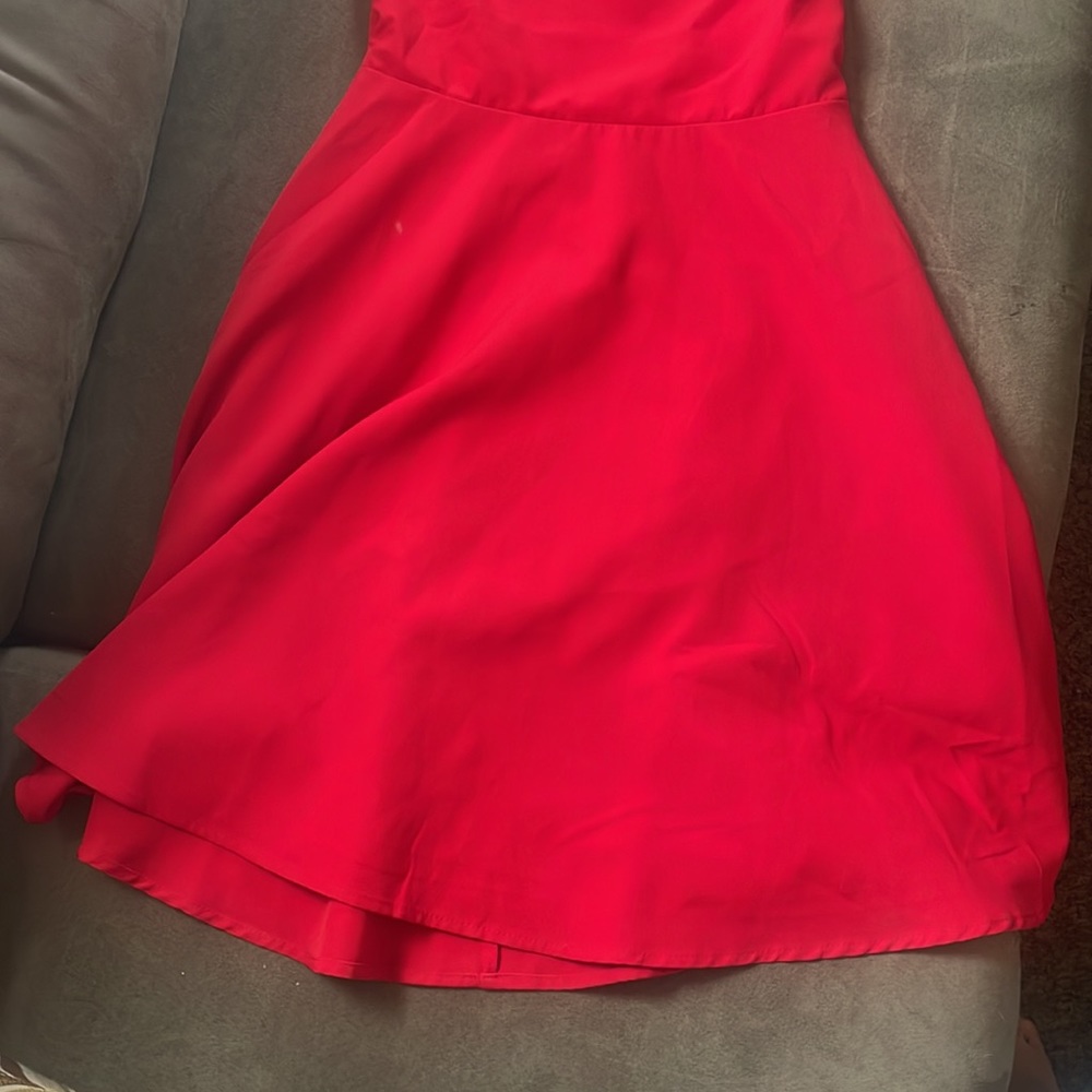 Red Lulus Dress - Picture 3 of 5